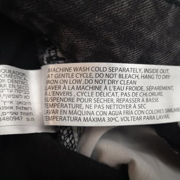 NWT Devoted Plus Ladies Size 1X Black Midi Length Denim Skirt - Picture 5 of 15